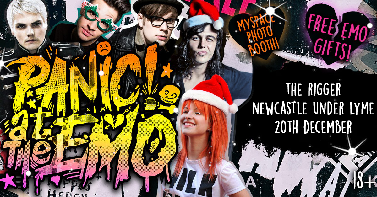 Panic At The Emo: Christmas Special Clubnight at The Rigger, Newcastle-Under-Lyme