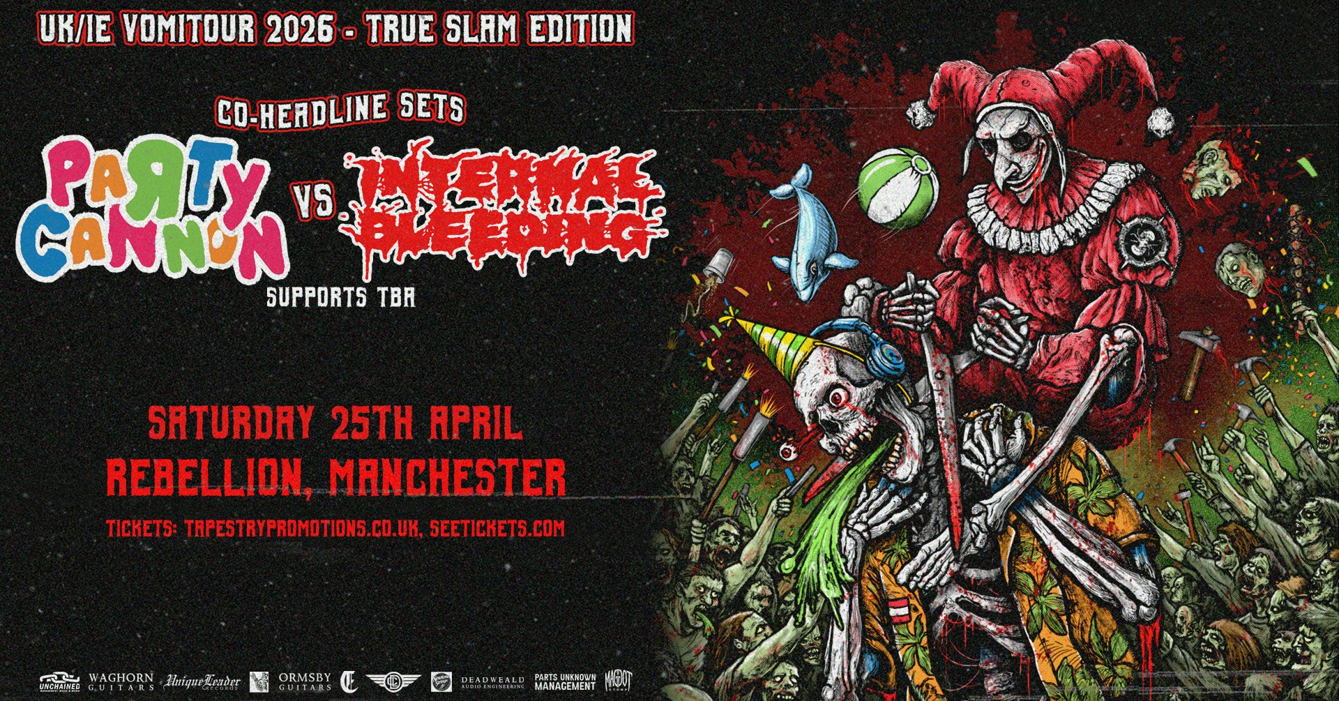 Party Cannon + Internal Bleeding