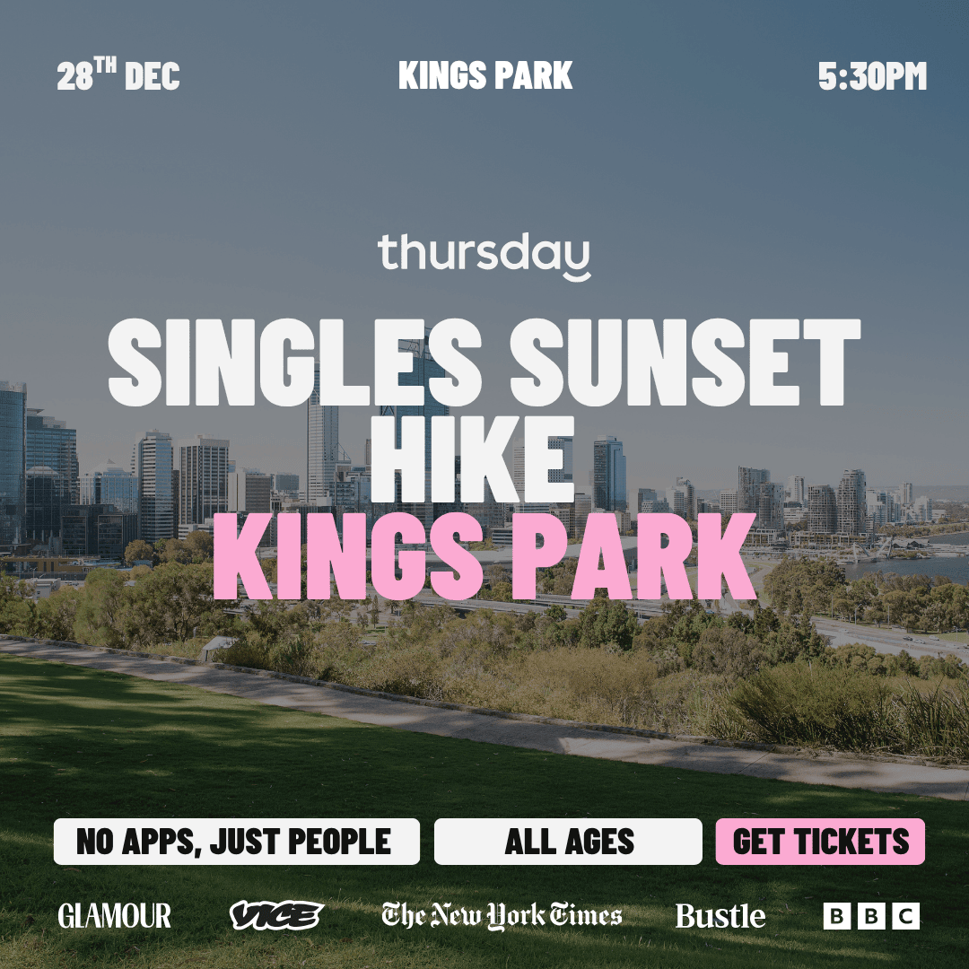 Sunday | Singles Sunset Hike @ Kings Park (All Ages)