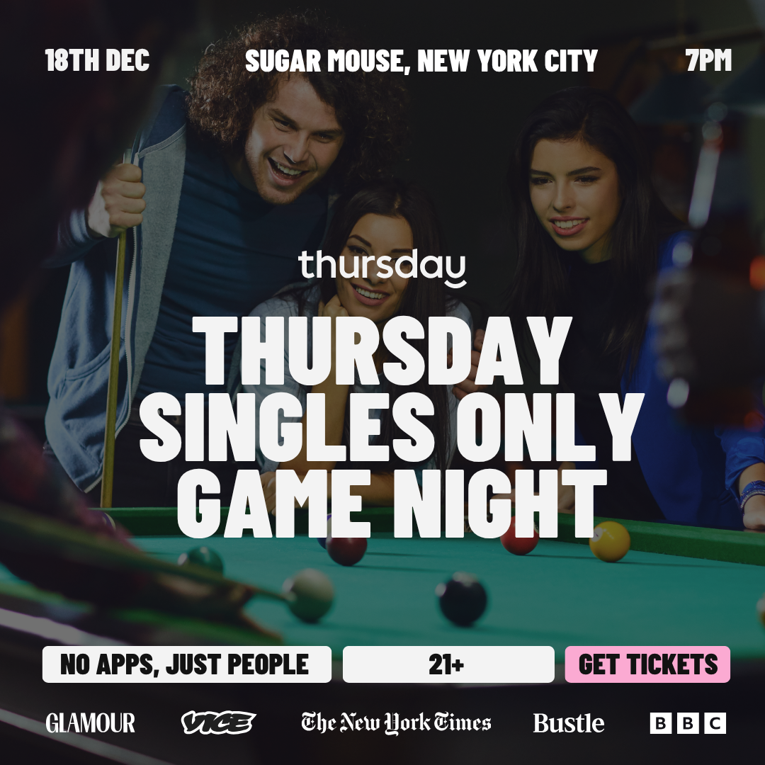 Thursday | Sugar Mouse (Game Night) | NYC