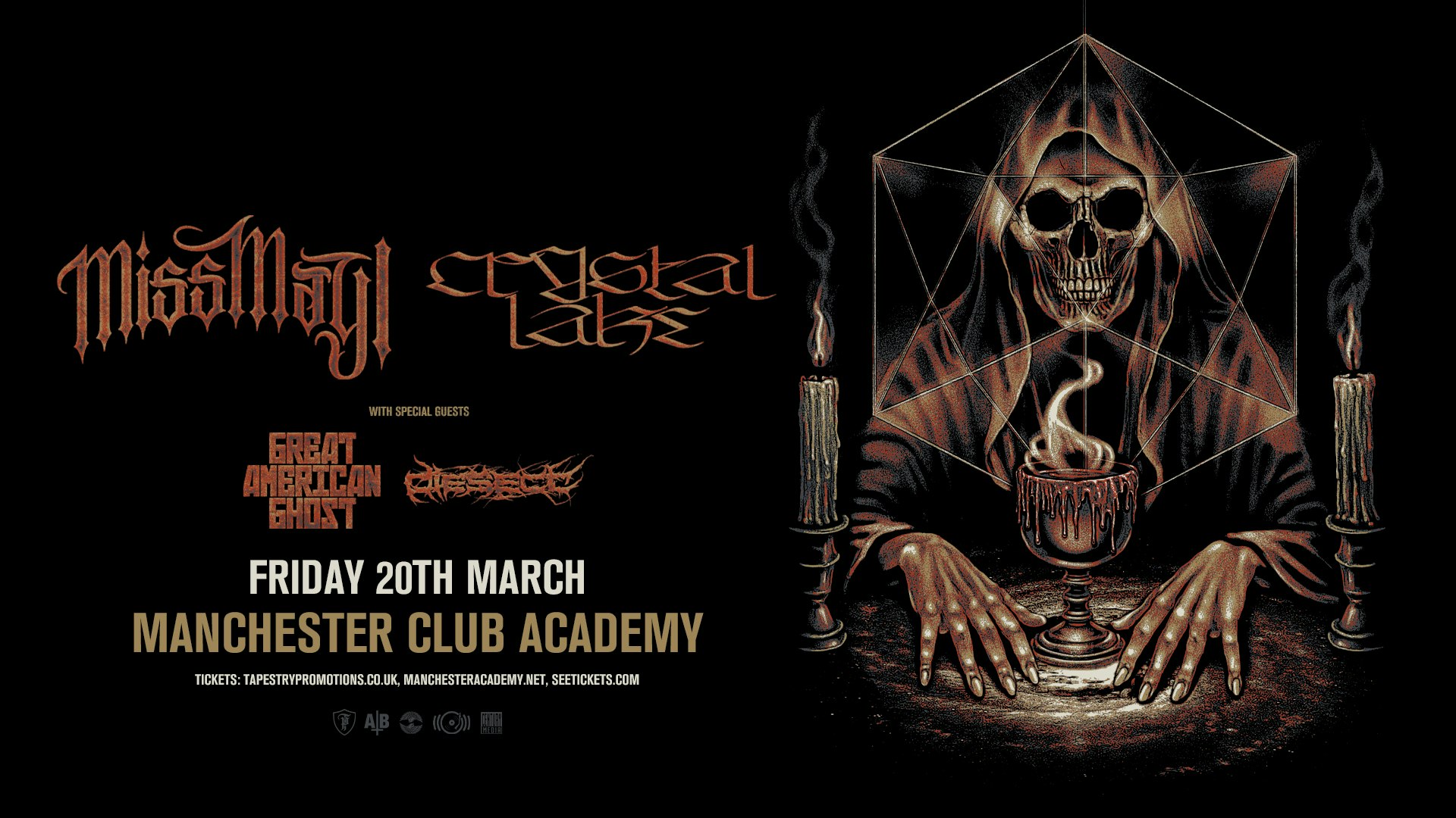 Miss May I + Crystal Lake