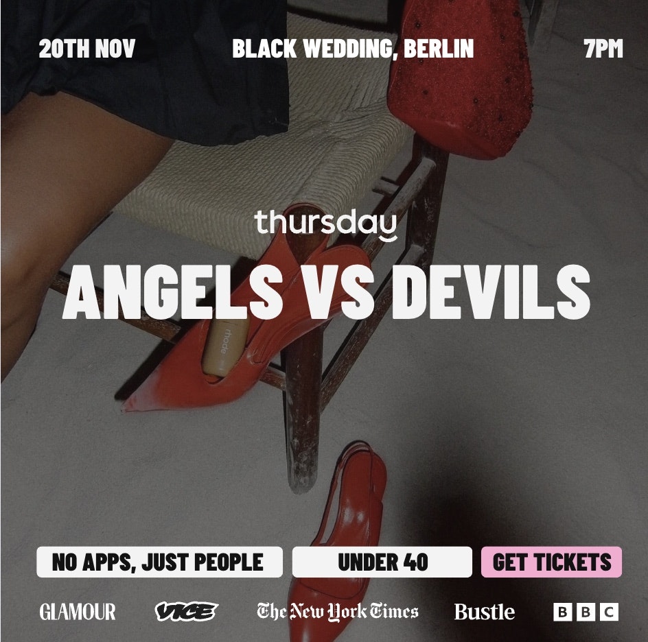 Thursday | Angels or Devils? (Under 40) | Berlin