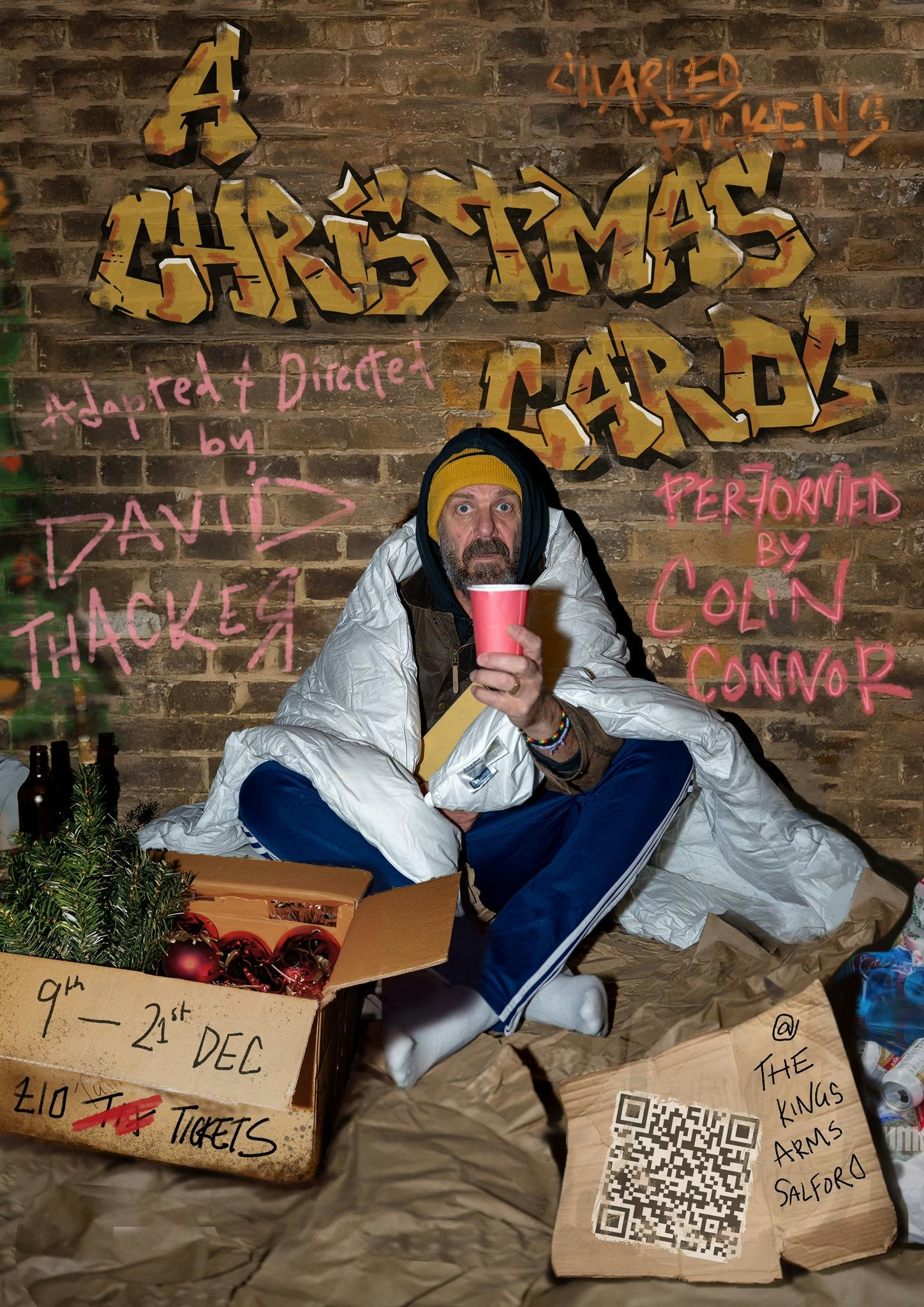 “A Christmas Carol”- Adapted by David Thacker and Performed by Colin Connor