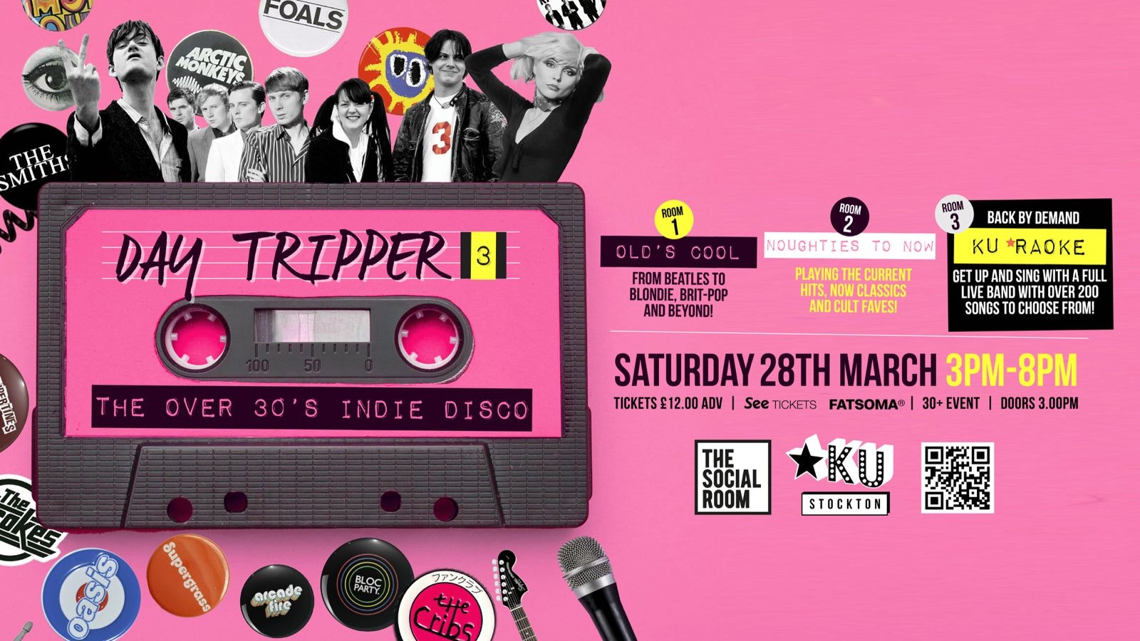 Day Tripper – The Over 30s Indie Disco