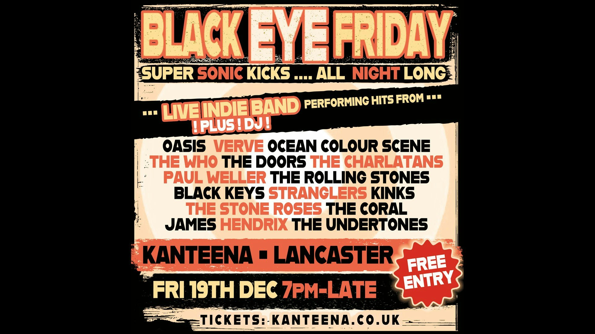 Black Eye Friday Indie Special