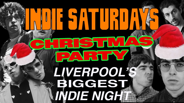 Shit Indie Disco presents INDIE SATURDAYS CHRISTMAS PARTY AT TUNNEL (beneath Heebies on Seel Street – £5 DOUBLES & MIXER!!!!