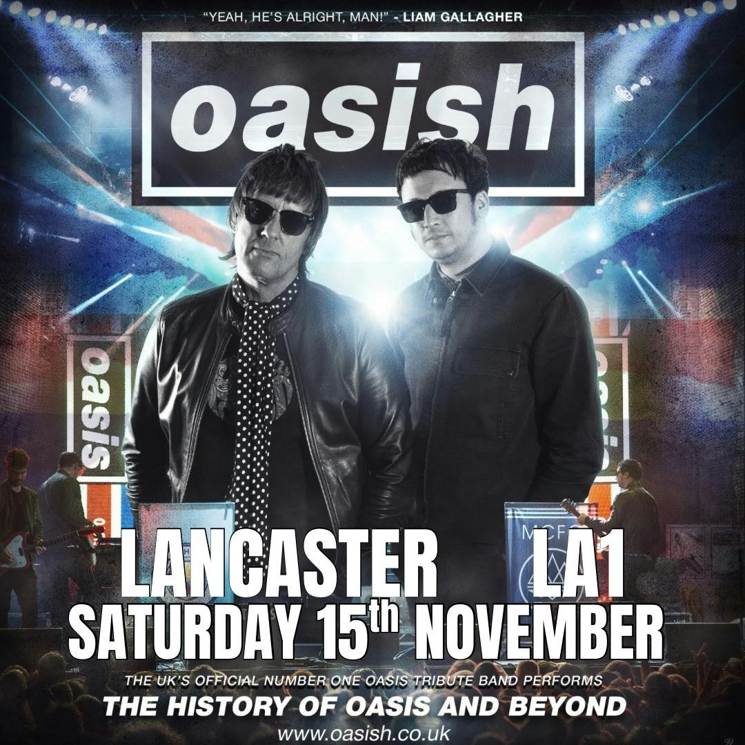 Oasish – Oasis Tribute Act Live | LA1