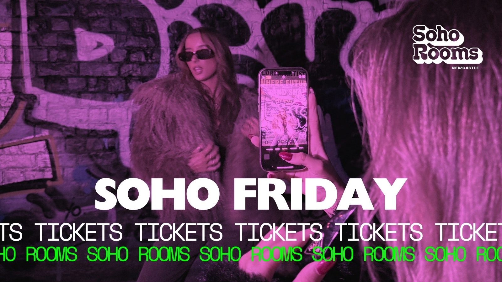 Soho Fridays | Friday 14th November | Soho Rooms Newcastle