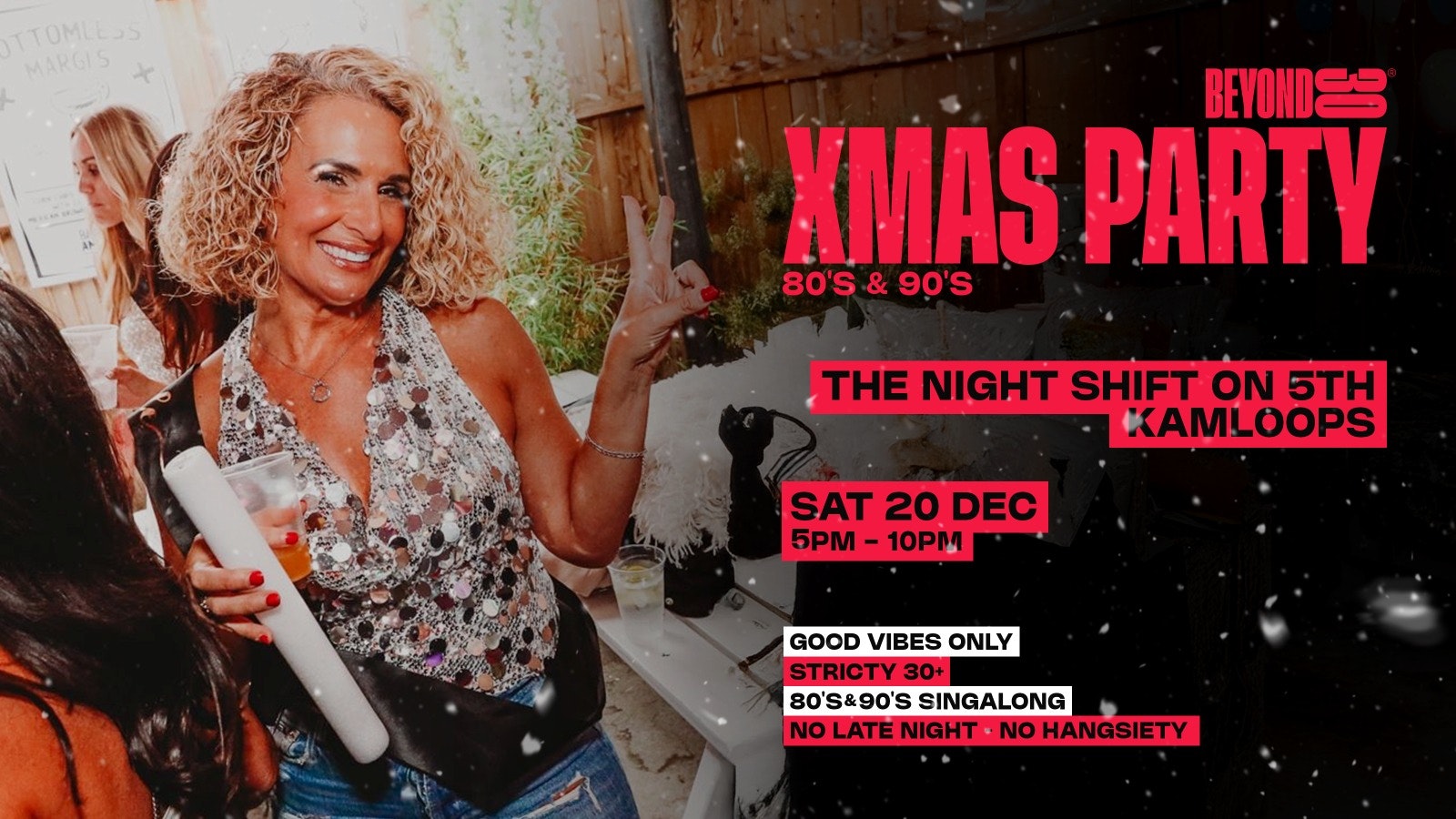 Over 30s Daytime Christmas Party – KAMLOOPS🎅🏻