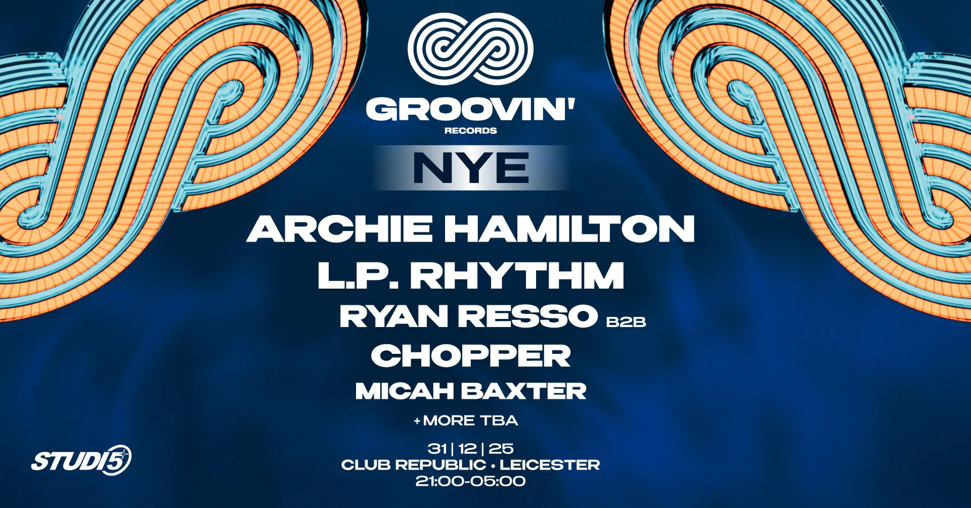 A Groovin NYE - ARCHIE HAMILTON, L.P. RHYTHM & more + Studio 5 at Club ...