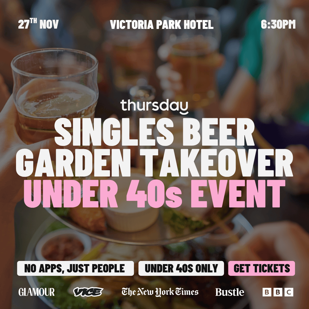 Thursday | Beer Garden Singles Mixer- Vic Park Hotel | Victoria Park (Under 40’s)