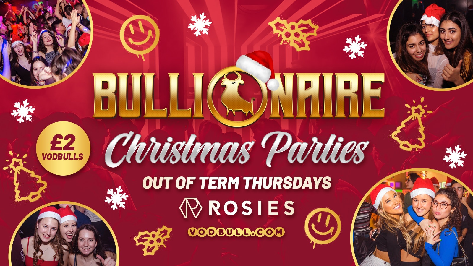 🧡 Bullionaire™️XMAS Sessions 🎄 Thursdays at Rosies by Vodbull 18/12