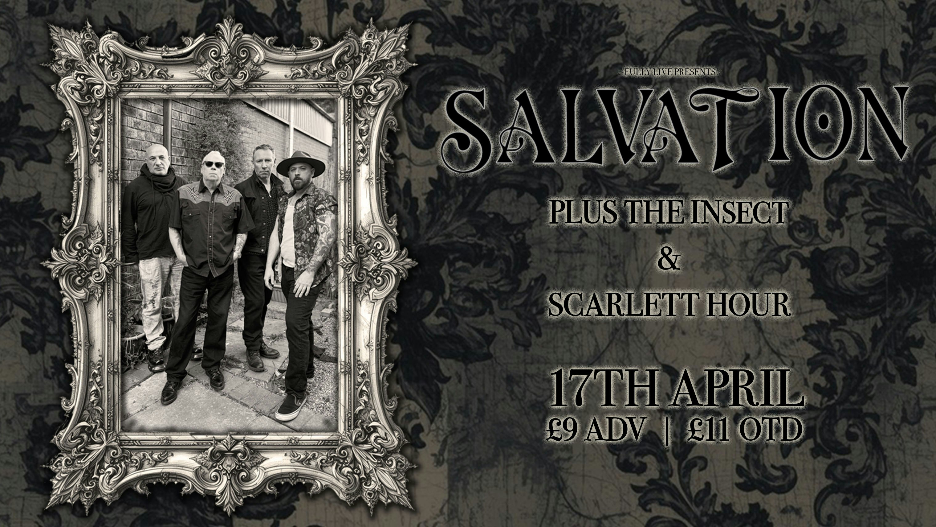 Salvation + The Insect + The Scarlet Hour
