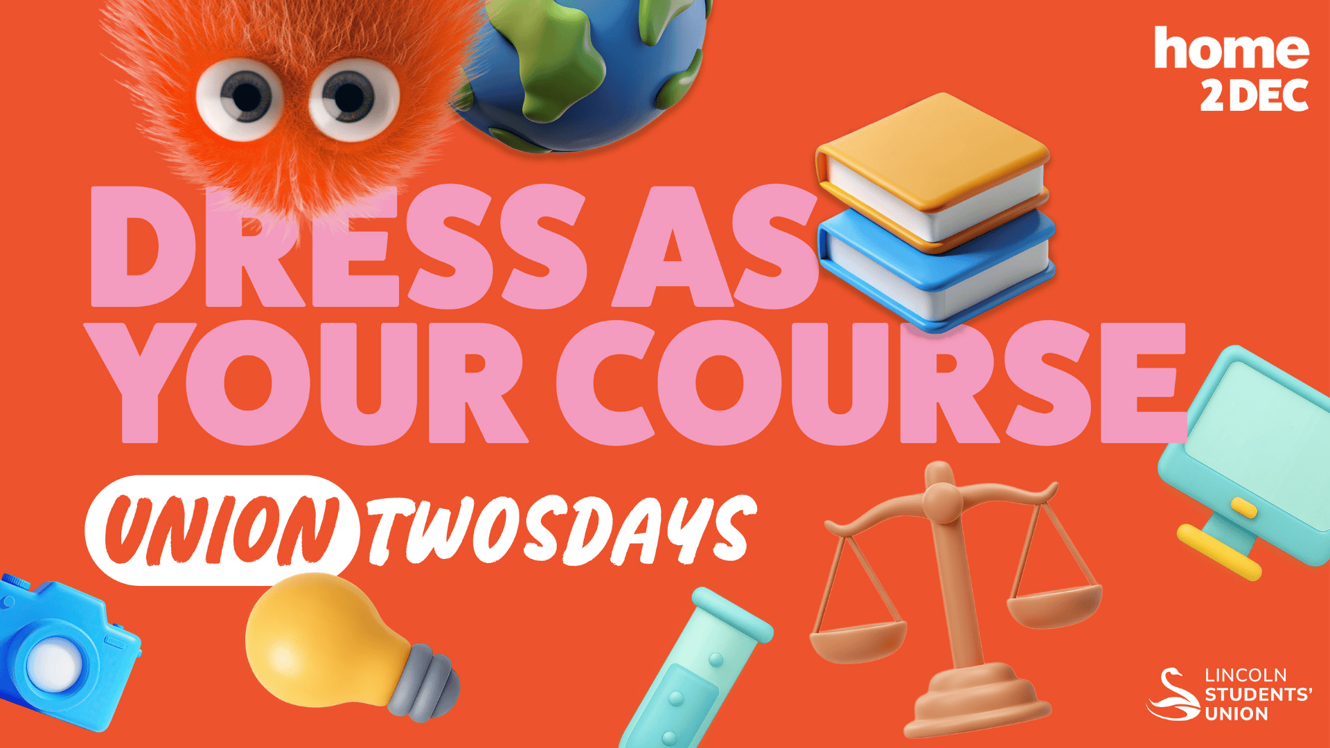 Union Twosdays Presents: Dress As Your Course ✏️🎓