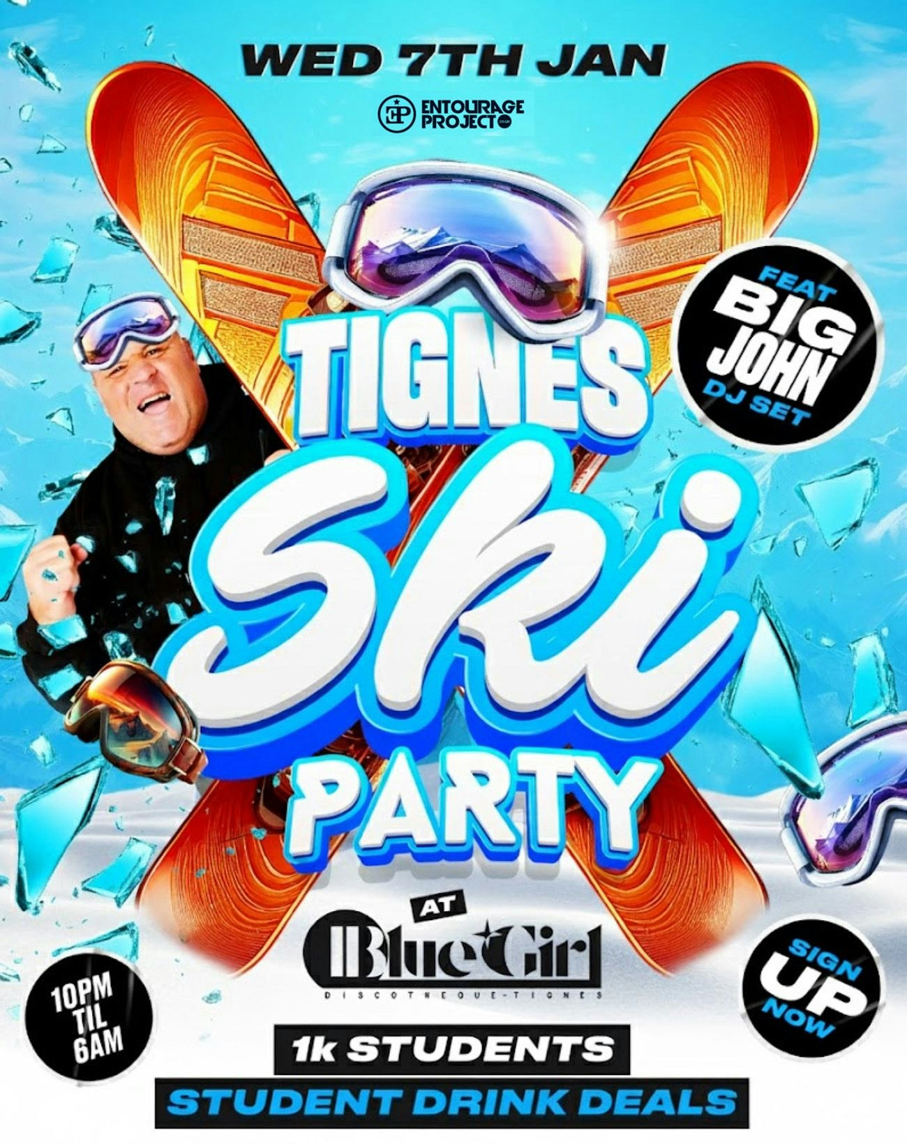 TIGNES – SKI PARTY FT BIG JOHN DJ SET🎧⛷️