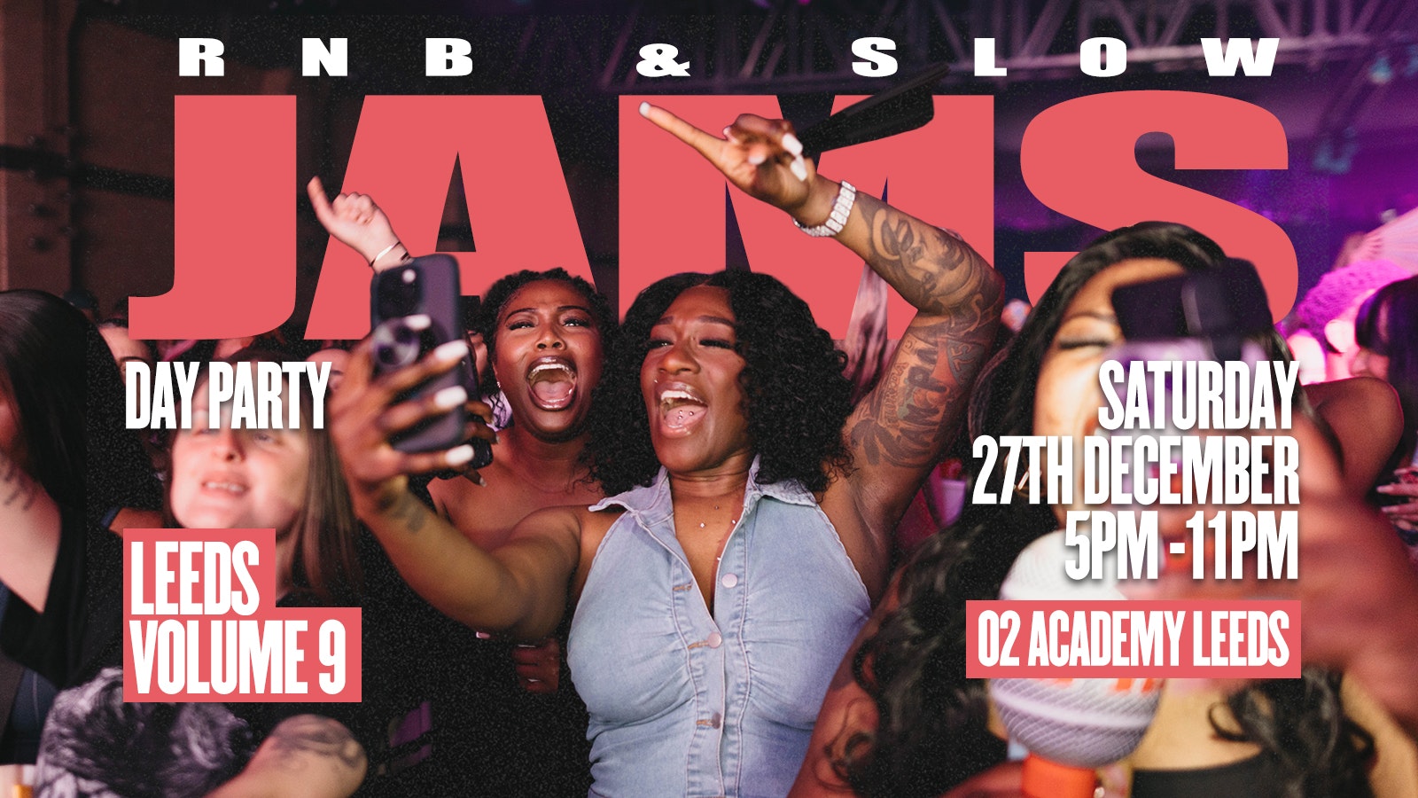 RNB & Slow Jams – LEEDS Xmas Edition