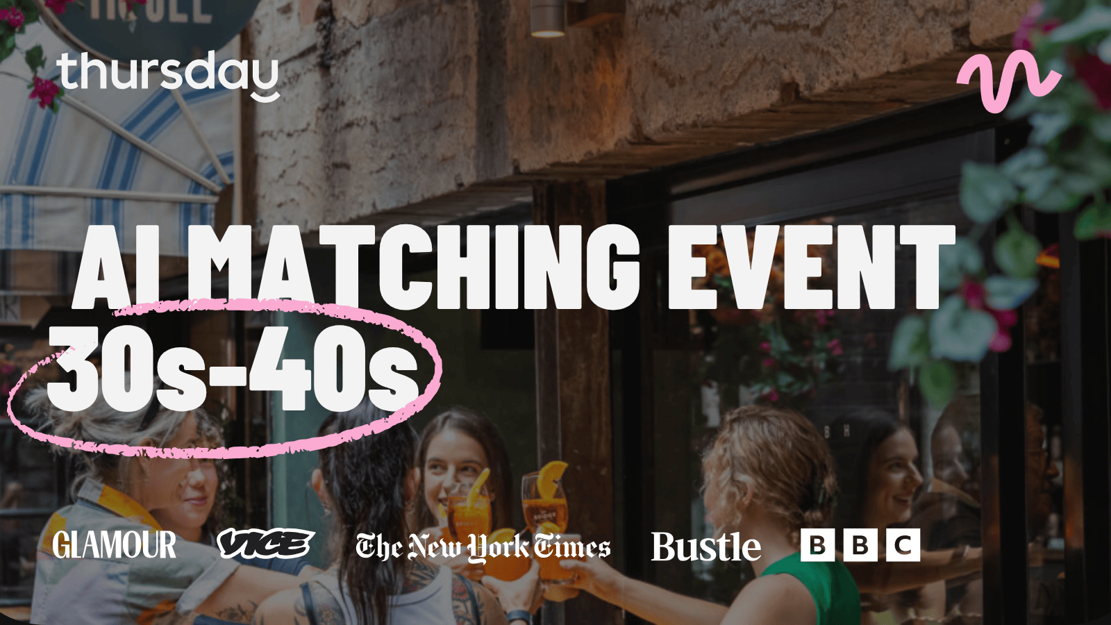 Thursday | AI MATCHING EVENT (30s & 40s)| St Kilda