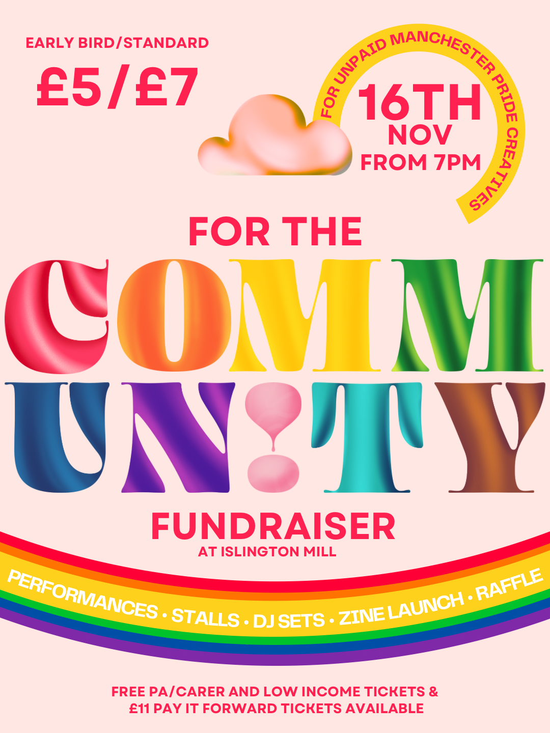 FOR THE COMMUNITY: Pride Creatives Fundraiser