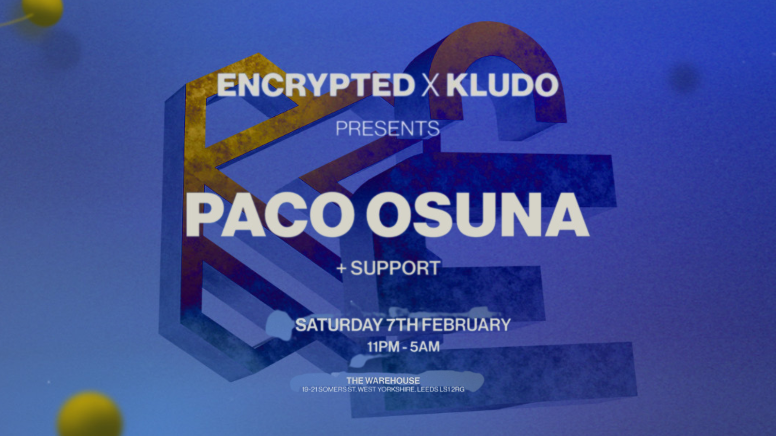 Encrypted x Kludo | Paco Osuna
