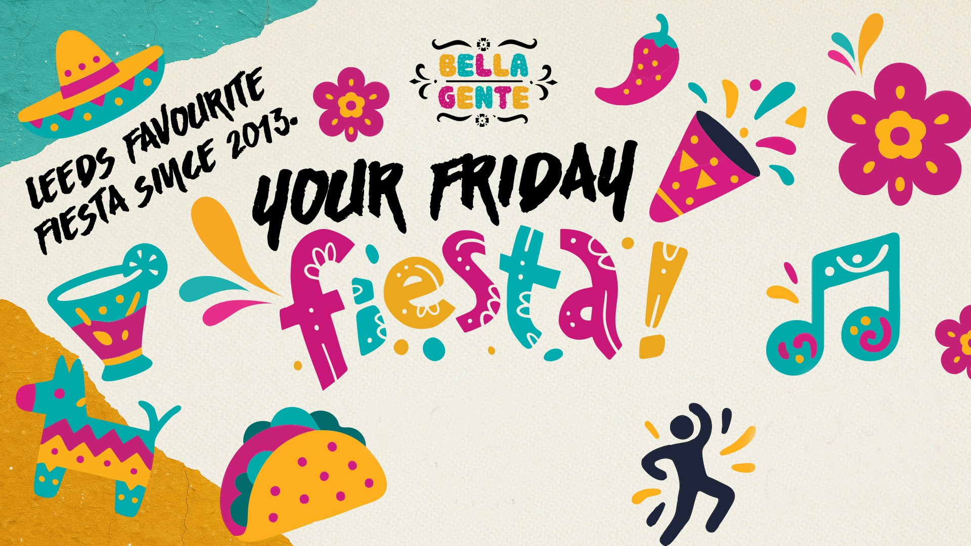 💃 Leeds’ Friday Fiesta x Bella Gente :: Reggaeton vs RnB & Hip Hop @ Revolution, Call Lane