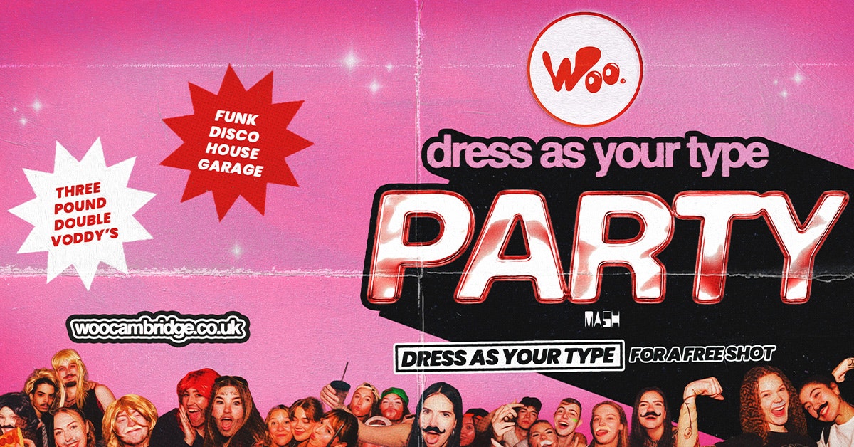 dress as your type PARTY