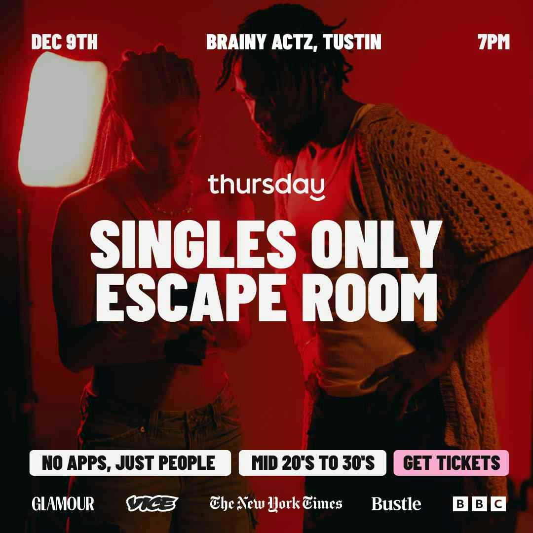 Tuesday | Brainy Actz Escape Room | Orange County