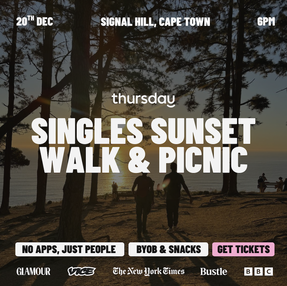 Saturday | Singles Sunset Picnic | Cape Town