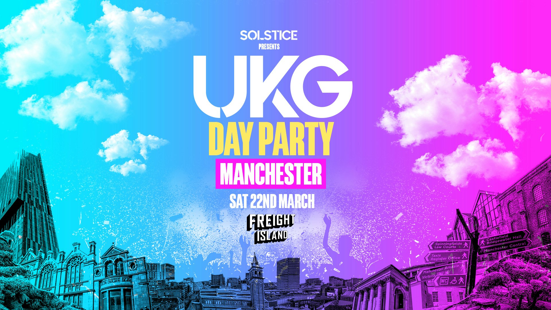 Spring Garage Day Party – Freight Island Manchester [PRE-SALE DISCOUNTED TICKETS ON SALE 9AM THURSDAY!]