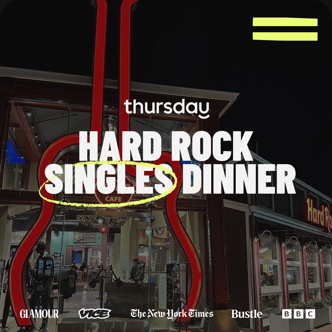 Wednesday | Hard Rock Singles Dinner (35-45) | Pier 39