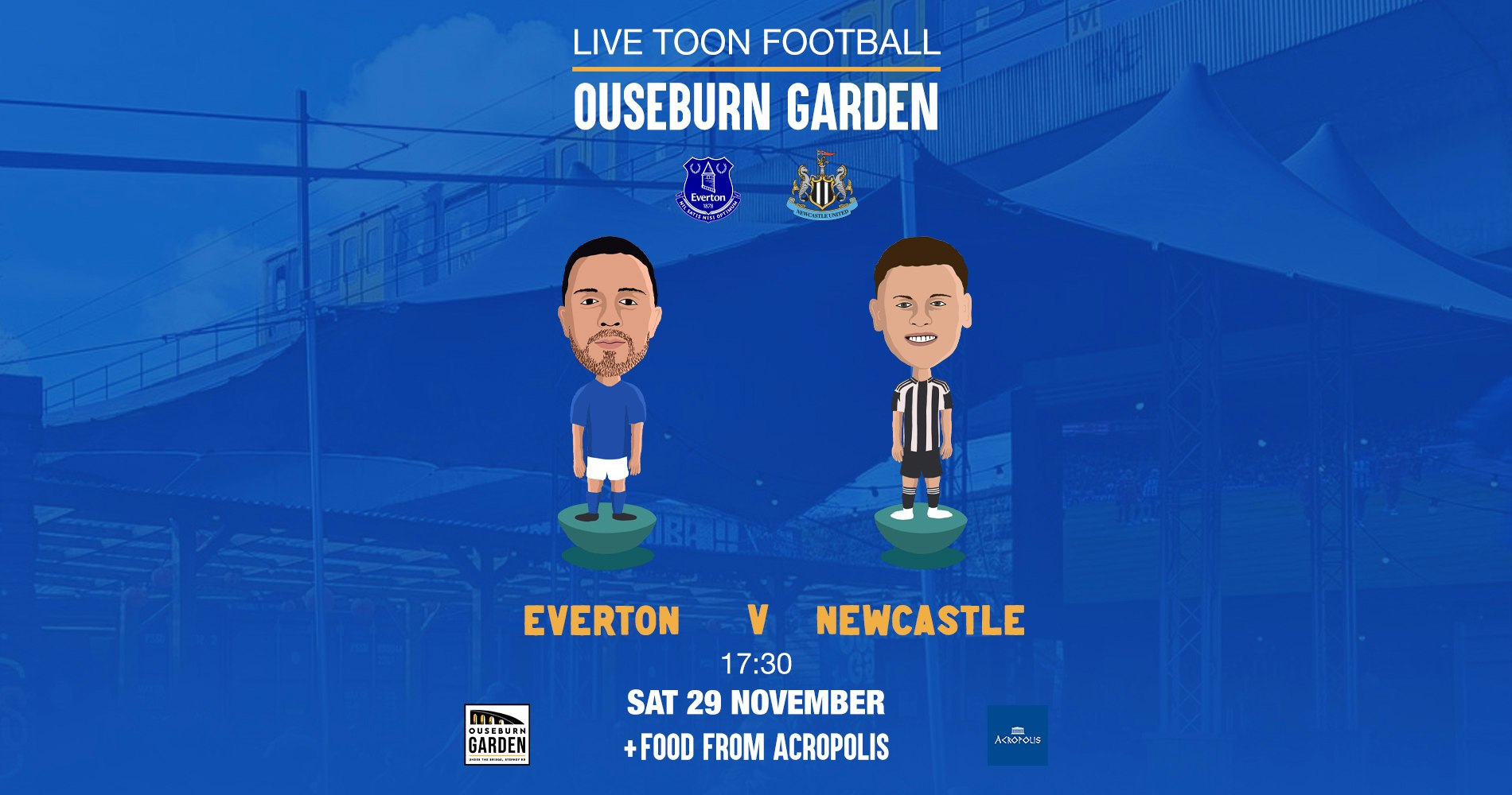 Everton v Newcastle live on the big screen