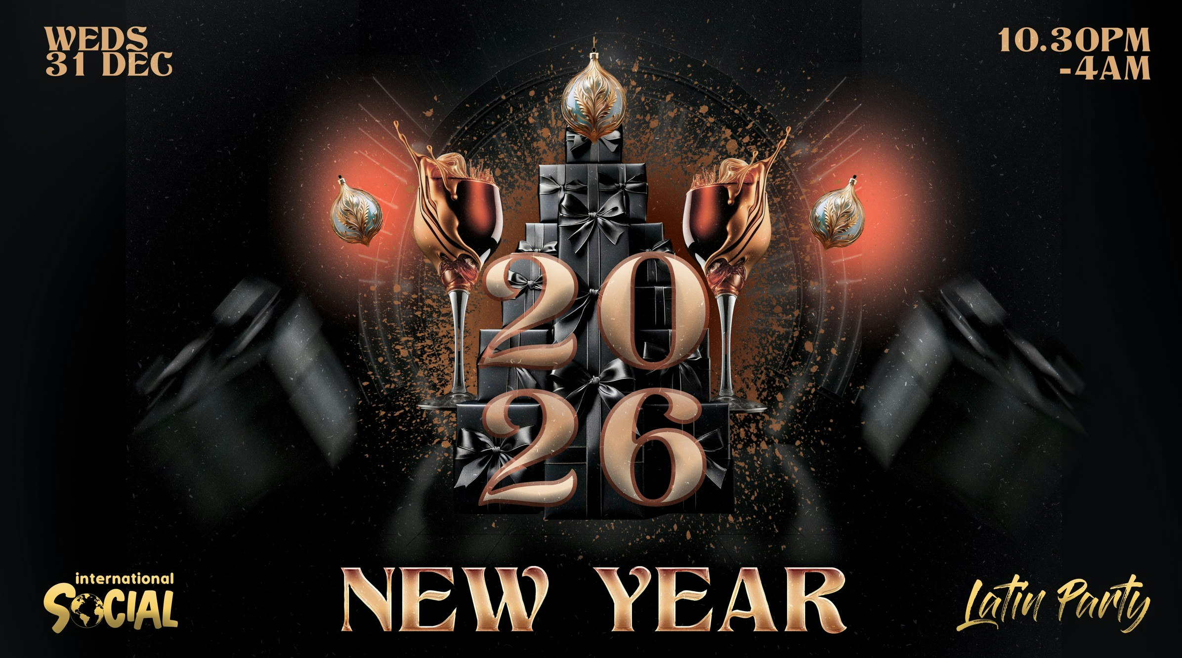 International New Year’s Eve Party – Manchester