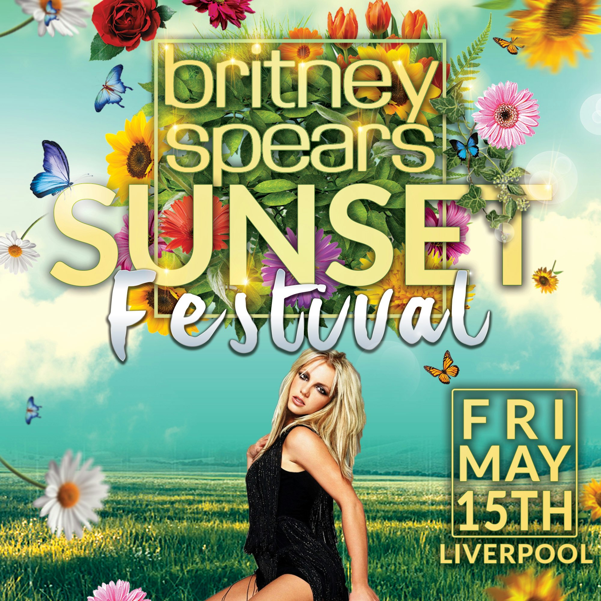 The Britney Spears Sunset Festival Liverpool
