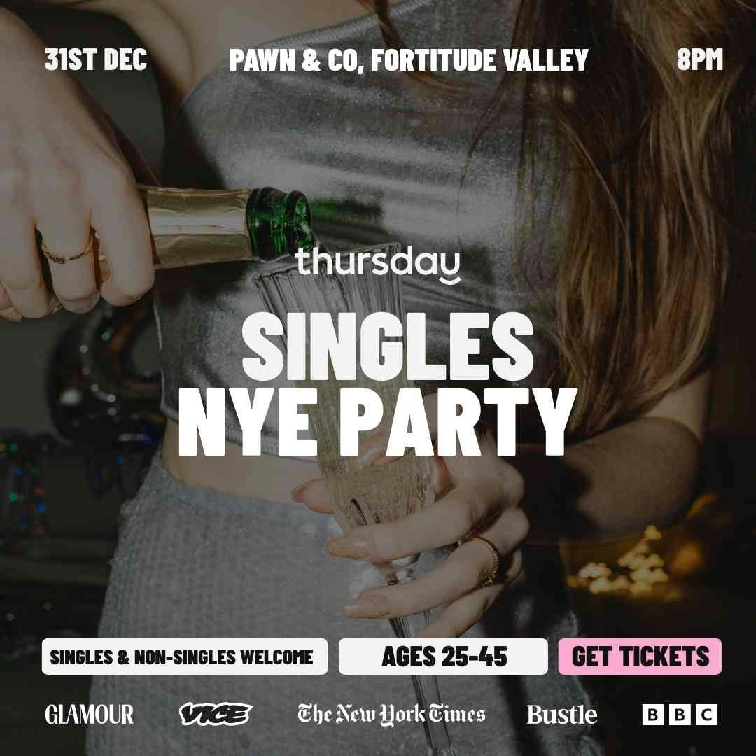 Wednesday | New Years Eve Singles Party @ Pawn & Co (25-45) | Fortitude Valley
