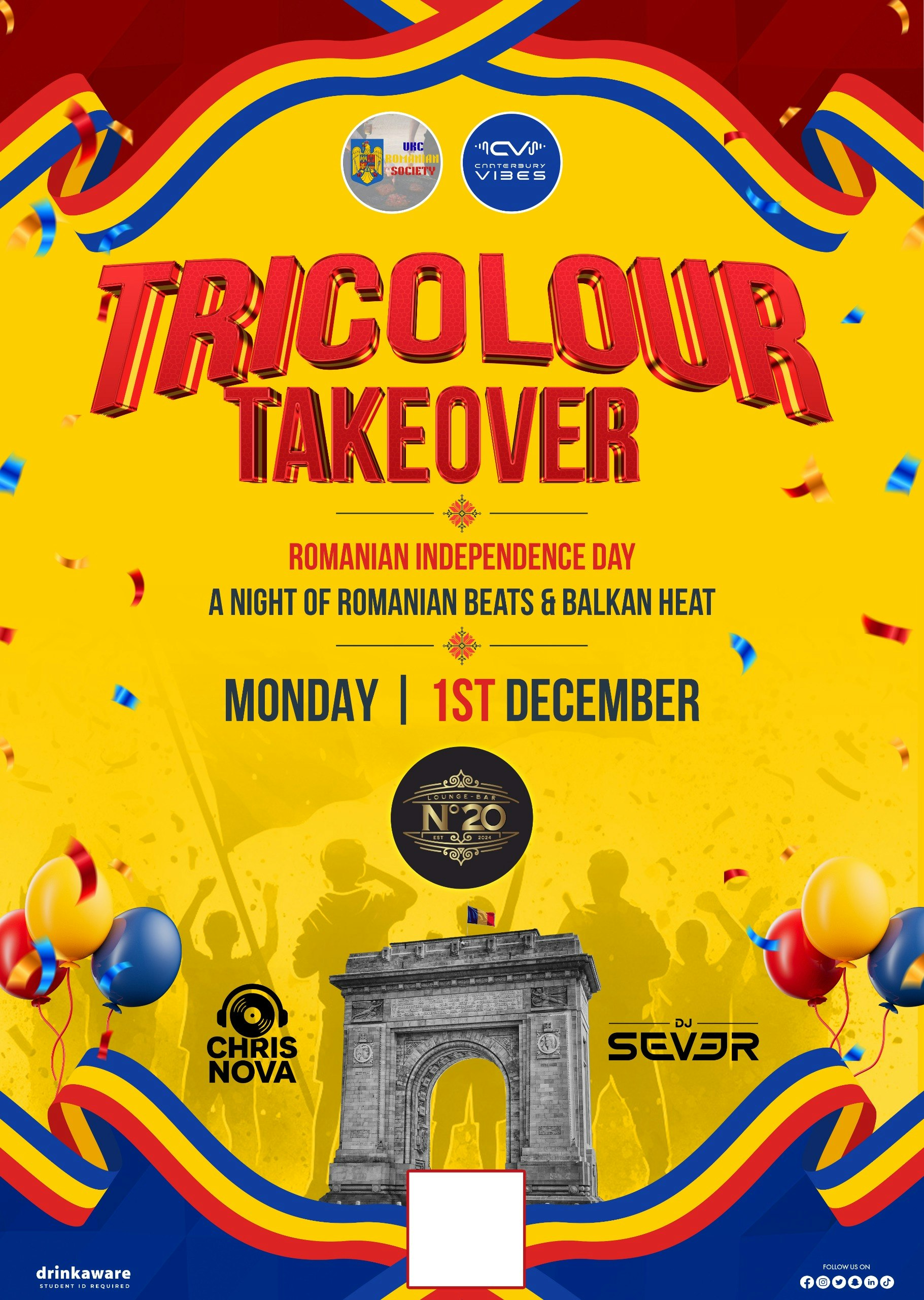 🇷🇴 ROMANIAN INDEPENDENCE DAY PARTY