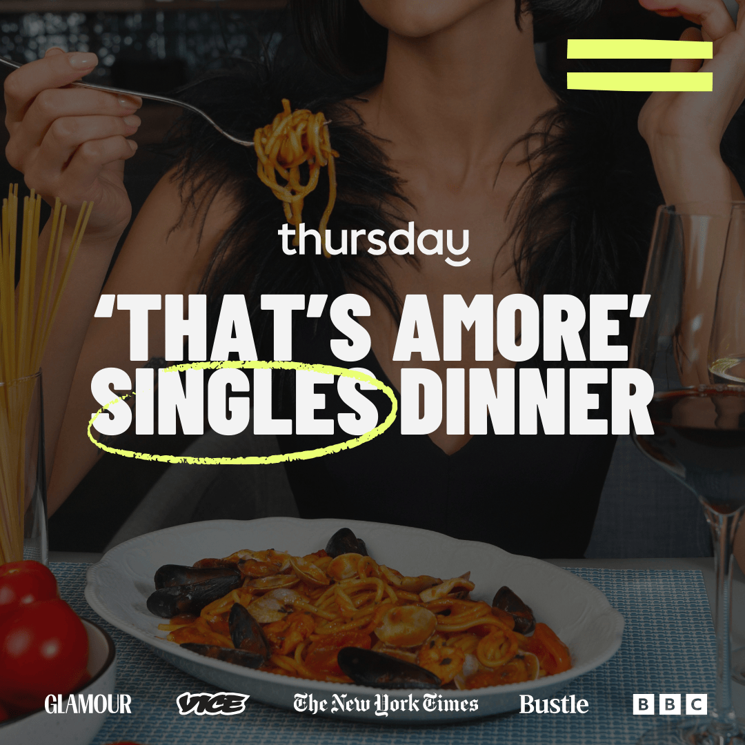 Wednesday | ‘That’s Amore’ Singles Dinner (35-45) | Mt. Pleasant