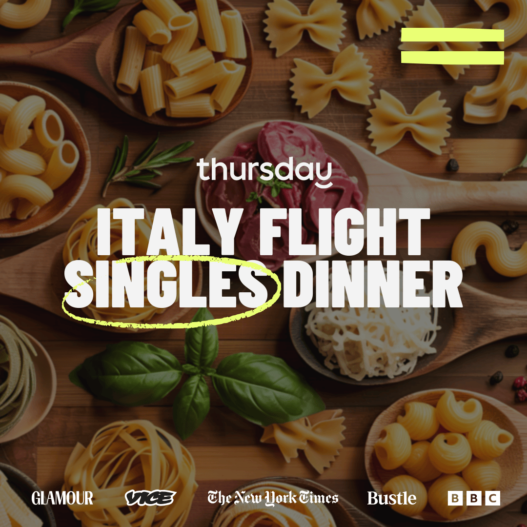 Wednesday | Italy Flight Singles Dinner (35-45) | Downtown