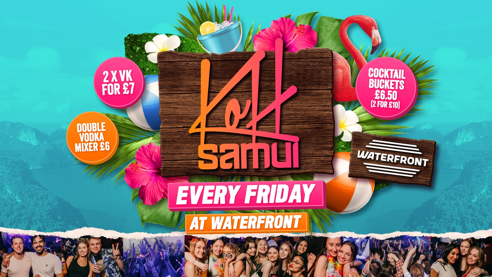 Xmas Special – Fridays @ Waterfront 🌴🍹