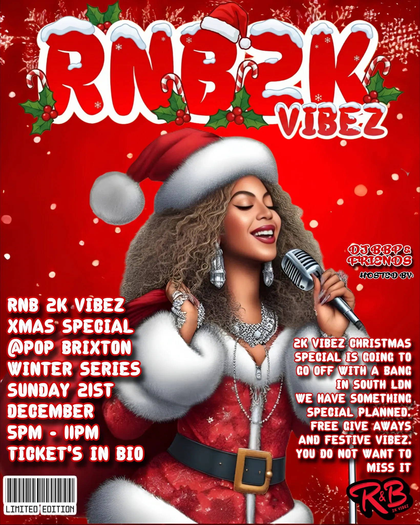 LONDON NITE 2000 Xmas Special ポスター いよいよデス！LONDON NITE X'mas 2024 12/22 sun | 大貫憲章