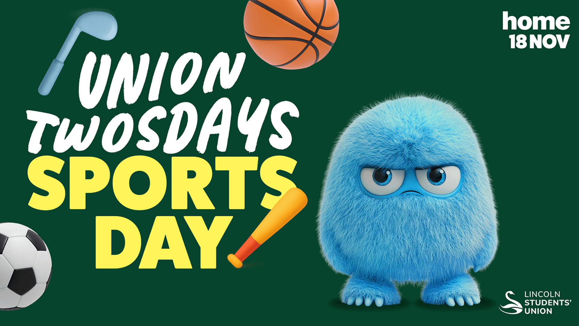 Union Twosdays Presents: Sports Day ⚽️🏅