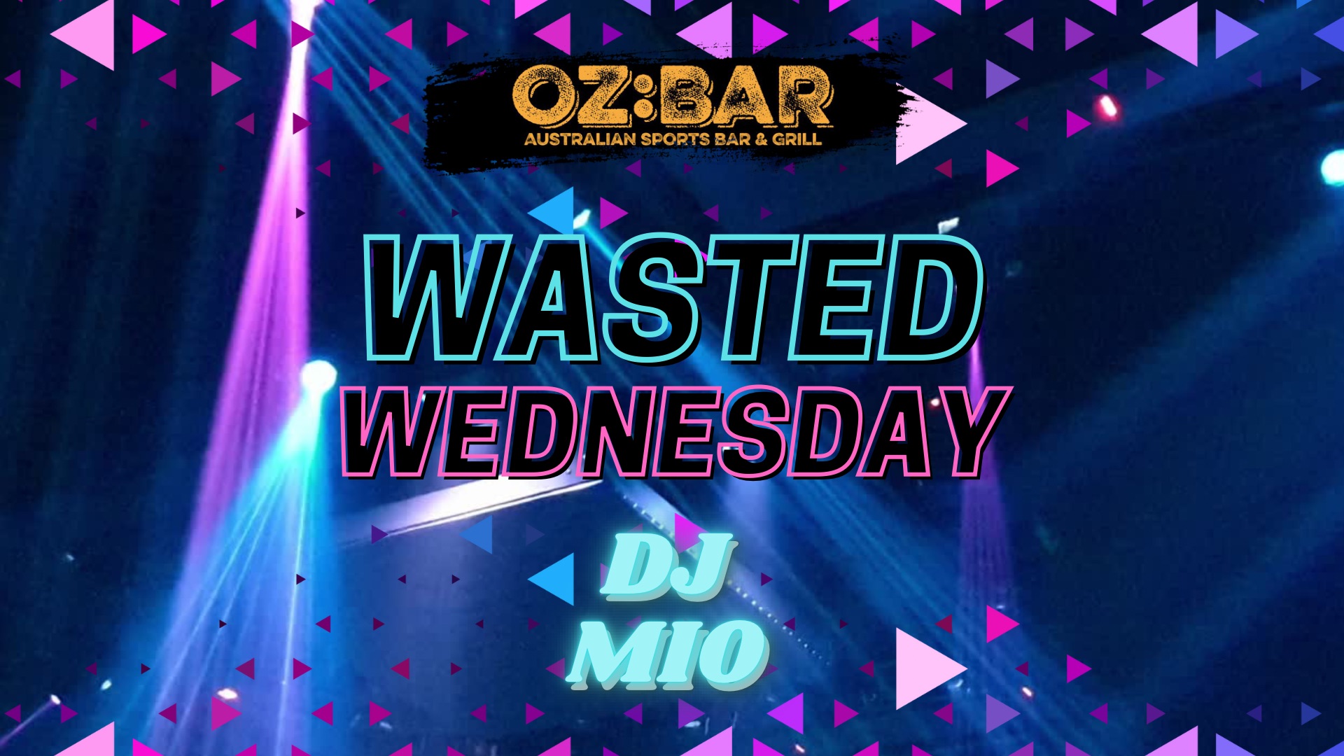 WASTED Wednesdays | Mio (UK) | OZ:BAR | 03.12.25 at OZ Bar, Nottingham ...