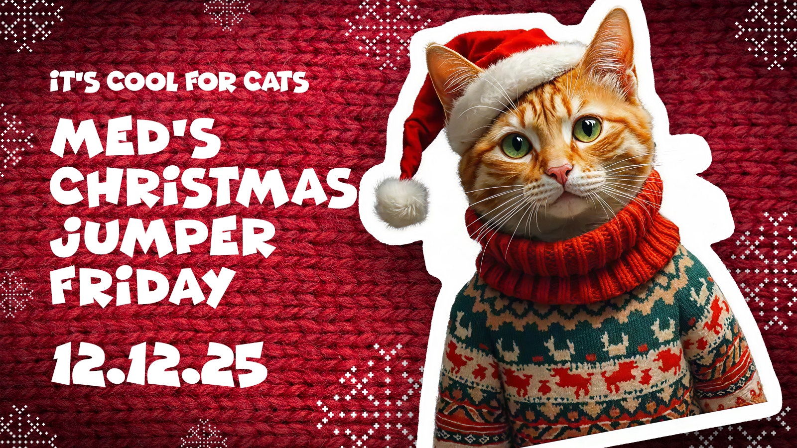 THE CHRISTMAS JUMPER AT MED 🎄 MEDICATION FRIDAY 🎄 LIVERPOOL  🎄