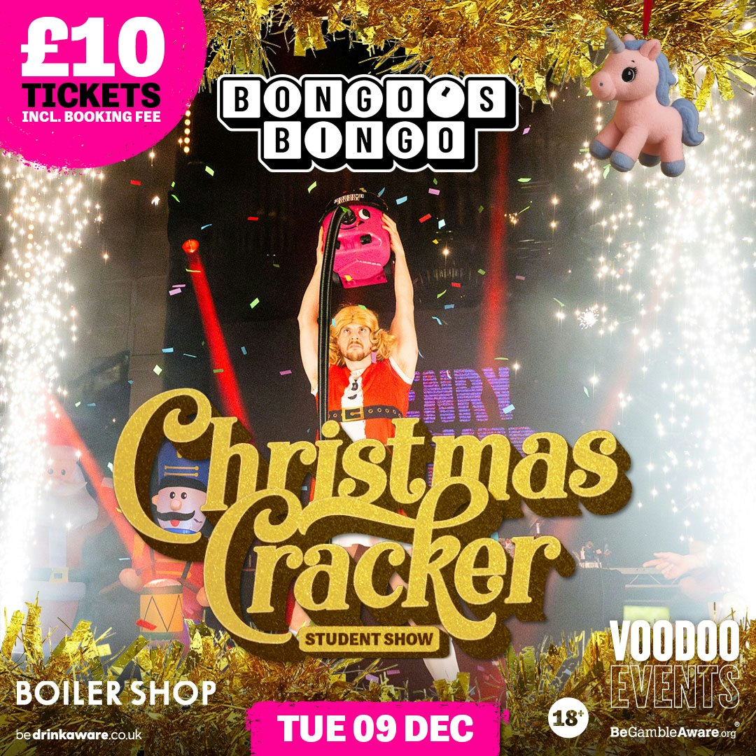 Bongos Bingo x Voodoo Events – CHRISTMAS SPECIAL! 🎅🏻🎄