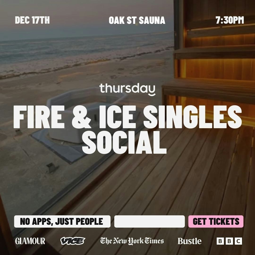 Wednesday | Sauna / Cold Plunge Singles Social | Oak St Beach