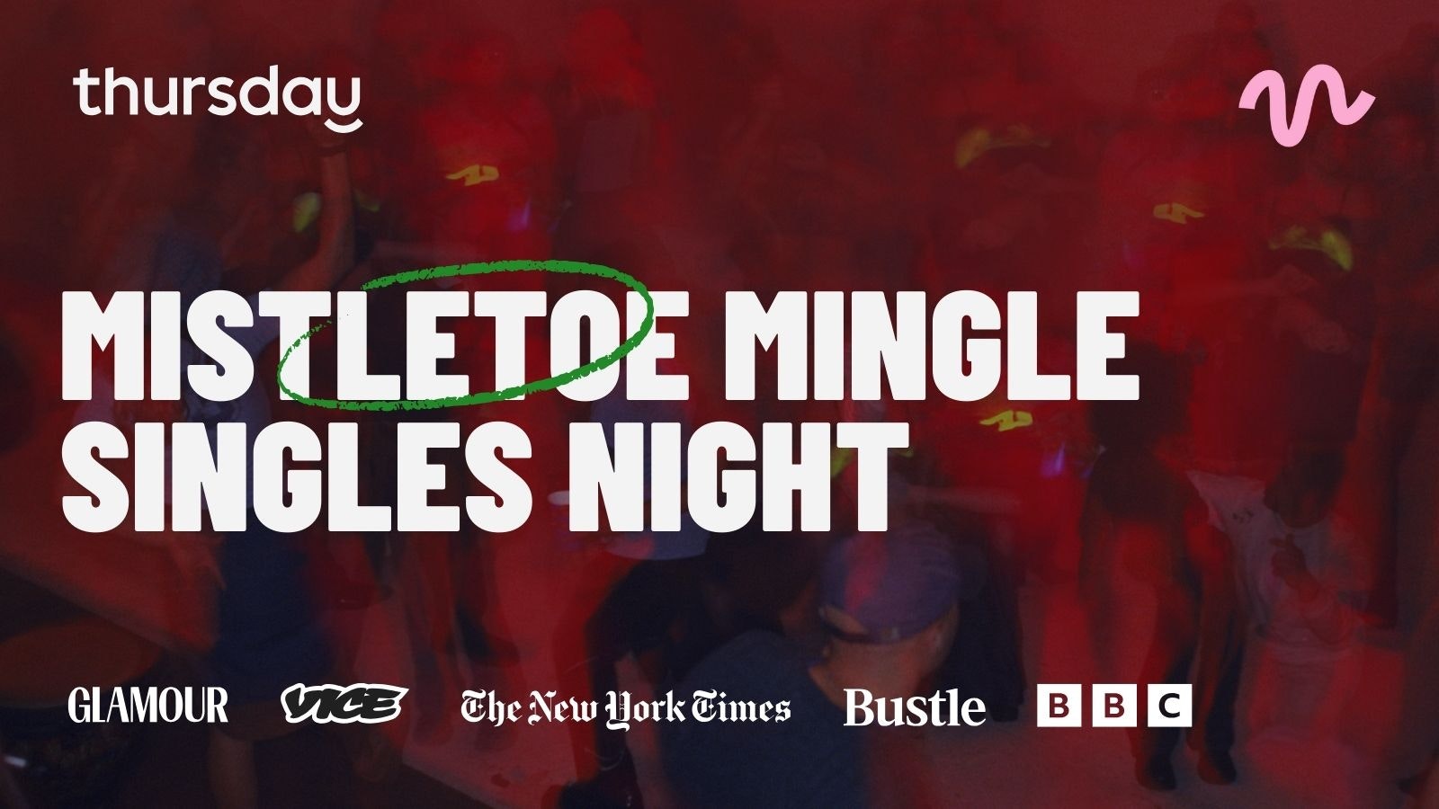 Thursday | Mistletoe Mingle Singles Night | Philadelphia