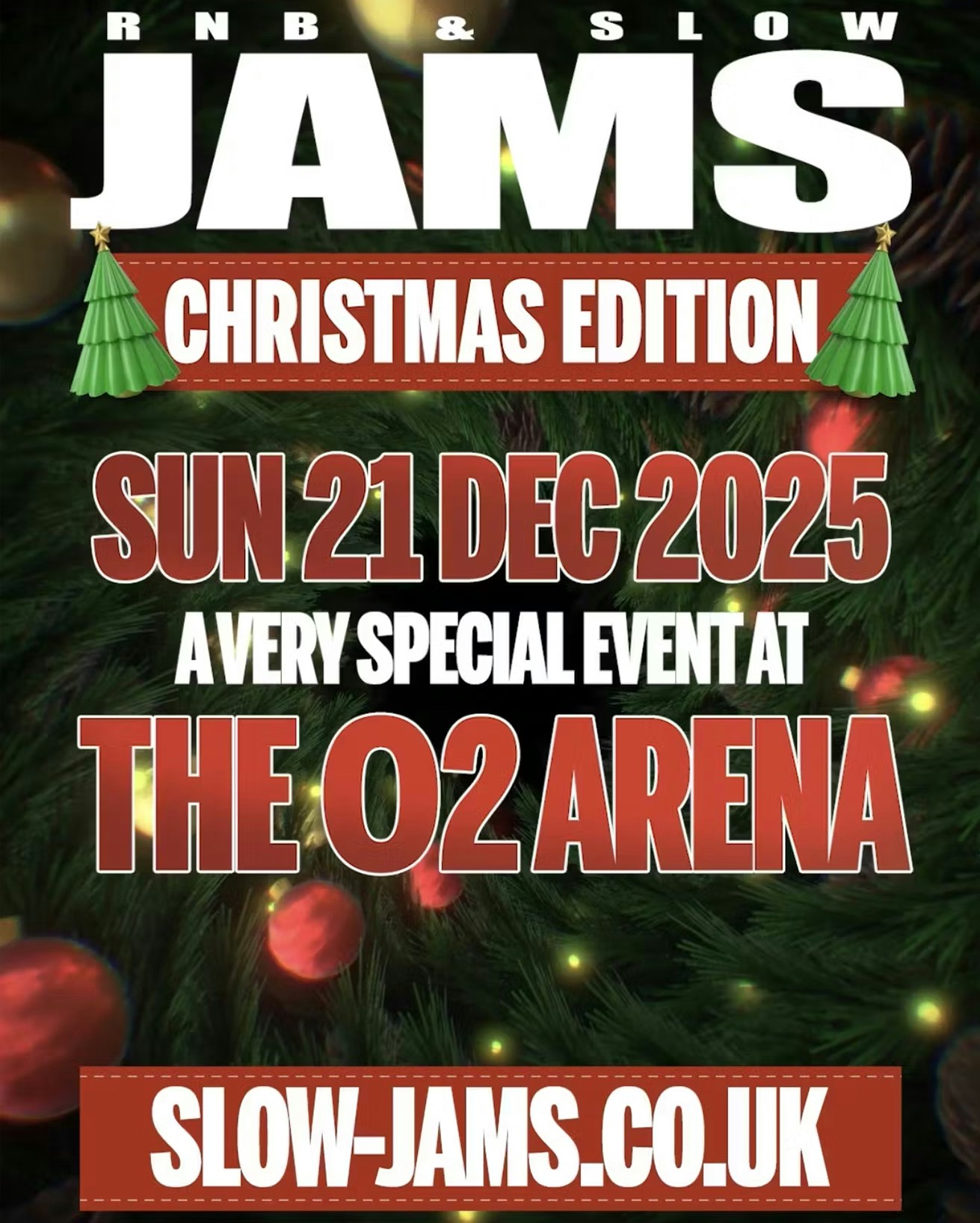 RNB & SLOW JAMS – LONDON Xmas Edition