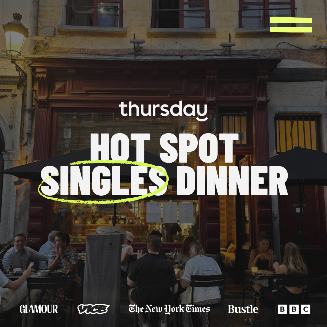 Thursday | A Rare Reservation Singles Dinner (24-34) | Antwerpen