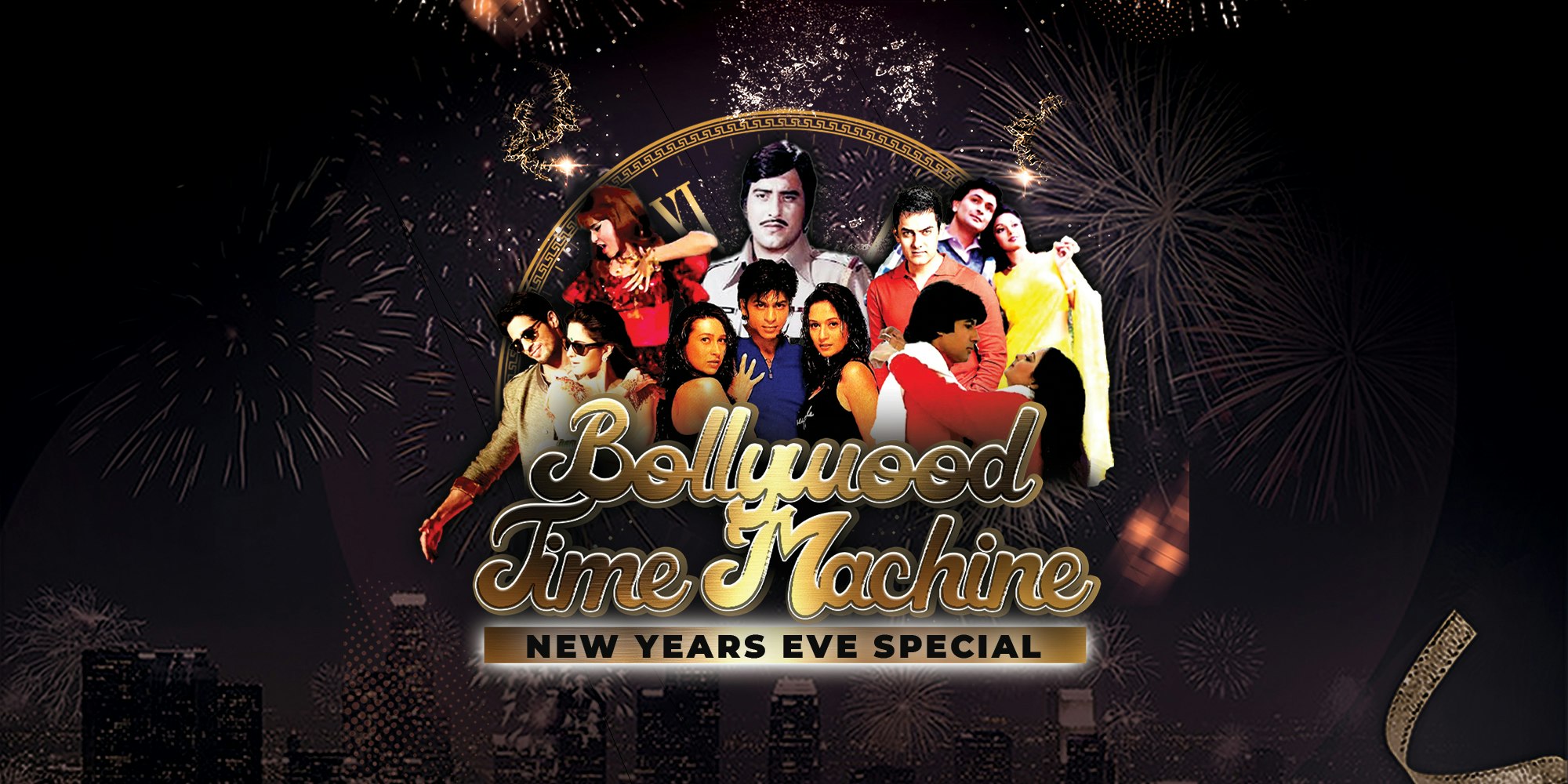 Bollywood Time Machine – New Years Eve Special – Solihull **