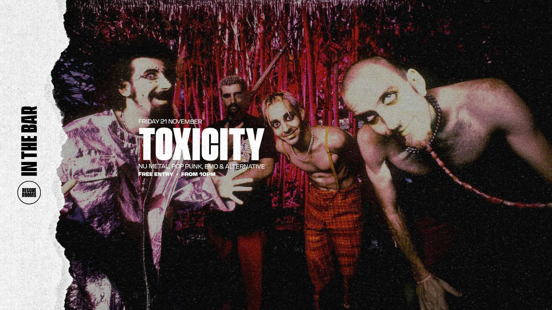 Toxicity — Nu Metal, Pop Punk, Emo & More