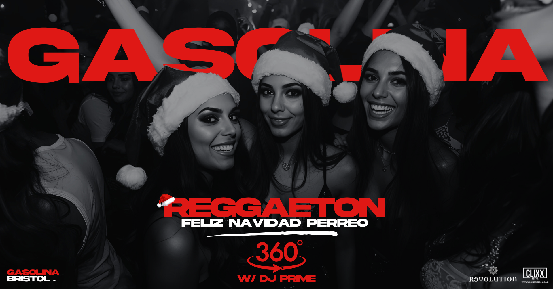 Gasolina Bristol 🔥Feliz Navidad Perreo x 360 Reggaeton w/ DJ Prime