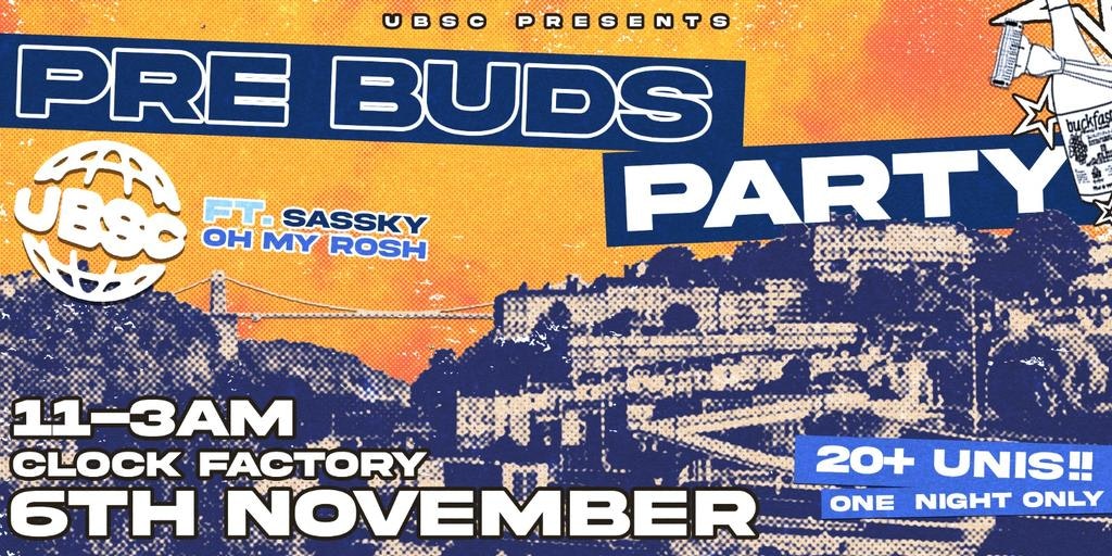 UBSC presents: Pre BUDS Party